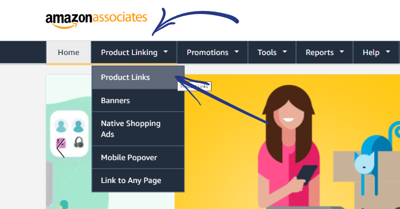 amazon associates product links