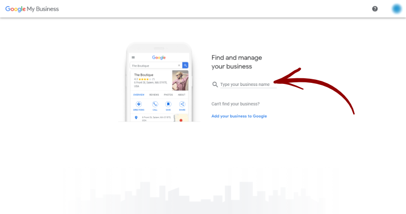 google my business find your business