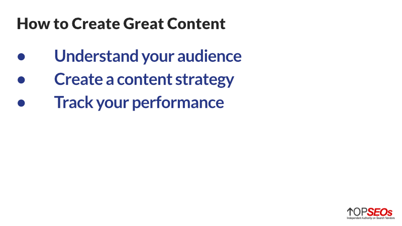 how to create great content