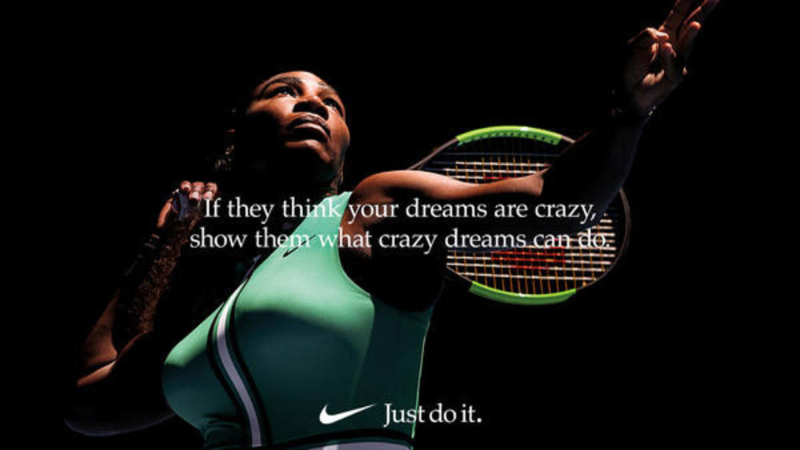 cause marketing example: nike's dream crazier campaign