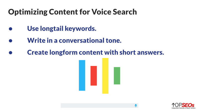 optimize content for voice search