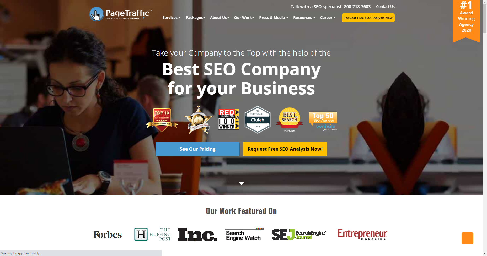 pagetraffic best white label seo company