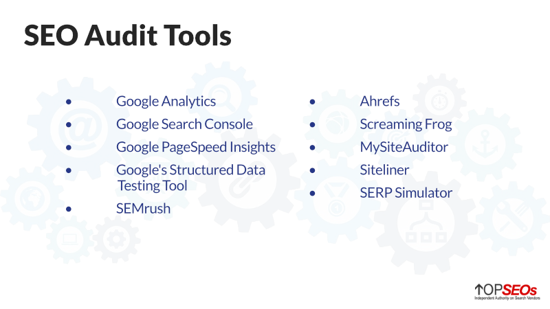 seo audit tools